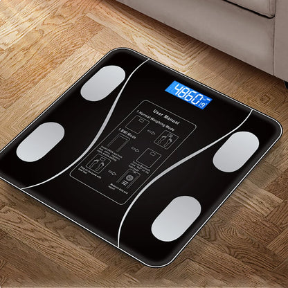 Balance de graisse corporelle numérique intelligente sans fil,
