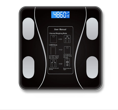 Balance de graisse corporelle numérique intelligente sans fil,