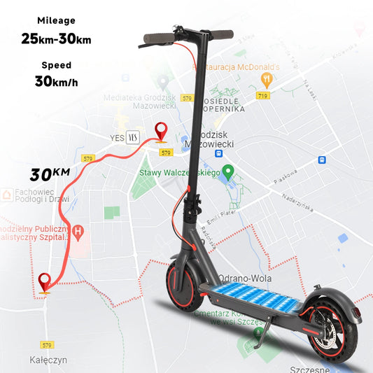 N7PRO 350W Adult Electric Scooter 36V 10.4Ah