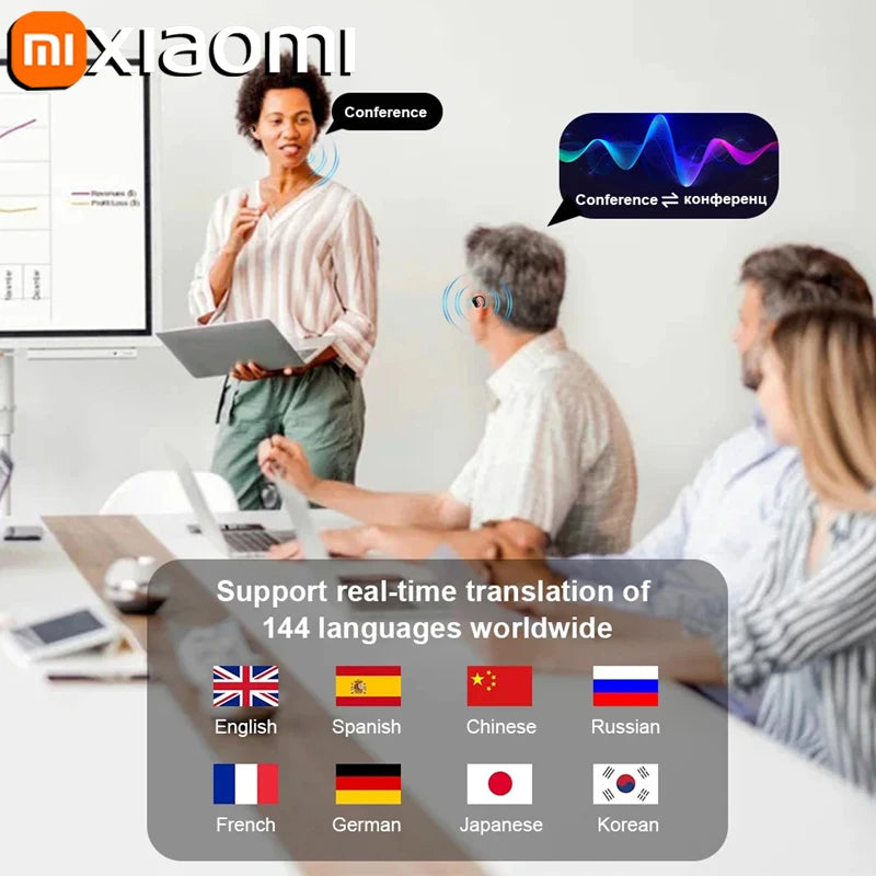 Xiaomi Écouteurs 3-en-1 avec traducteur intelligent, 140 langues
